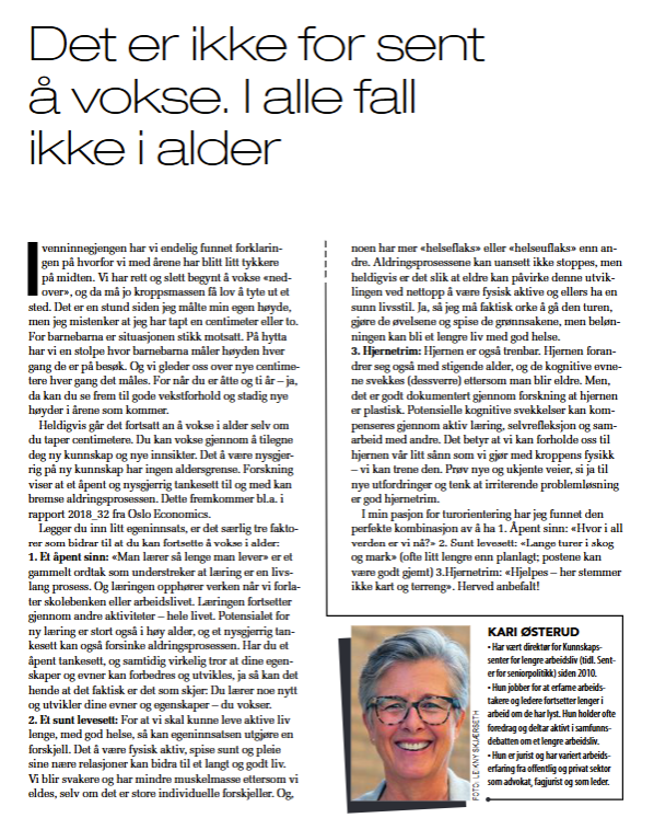 Spalte i ViOver60